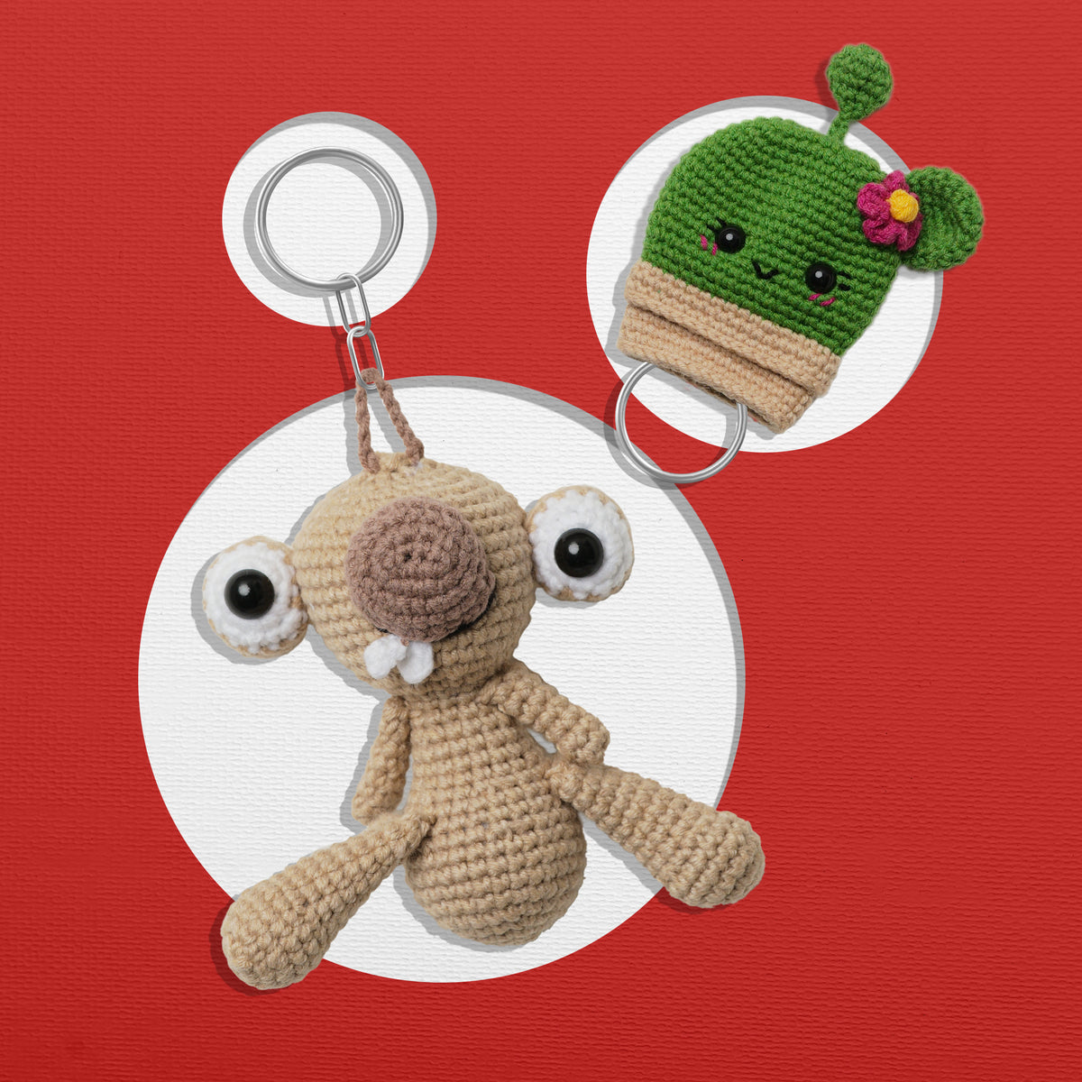 Key Chains – Cali Zuzu Amigurumi Dolls